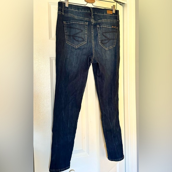 Seven7 for All Mankind Jeans Straight Leg with Ankle Zipper - Picture 4 of 9